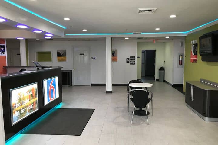 Lobby sitting area